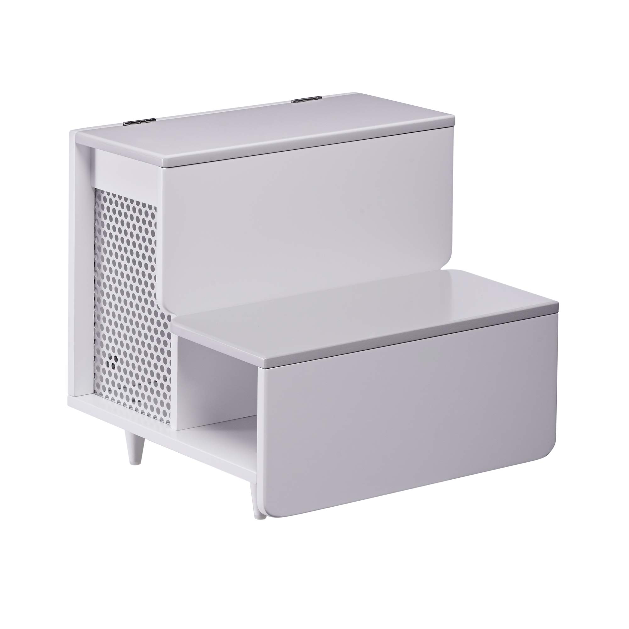 Escaliers pour chien en bois blanc Teamson Pets Esker design chic pour lit et canapé
