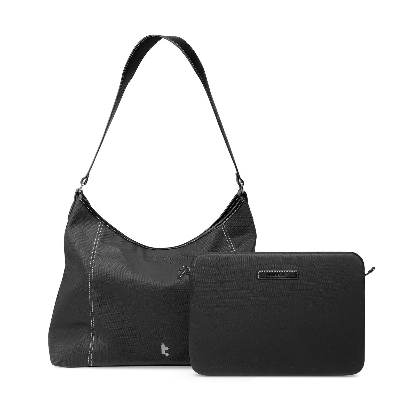 tomtoc Tote Bag, Borsa a tracolla 18L per Laptop con Custodia staccabile per Laptop da 15,6 Pollici, Perfetta per tutti i Giorni, i Viaggi, il Lavoro, il Weekend