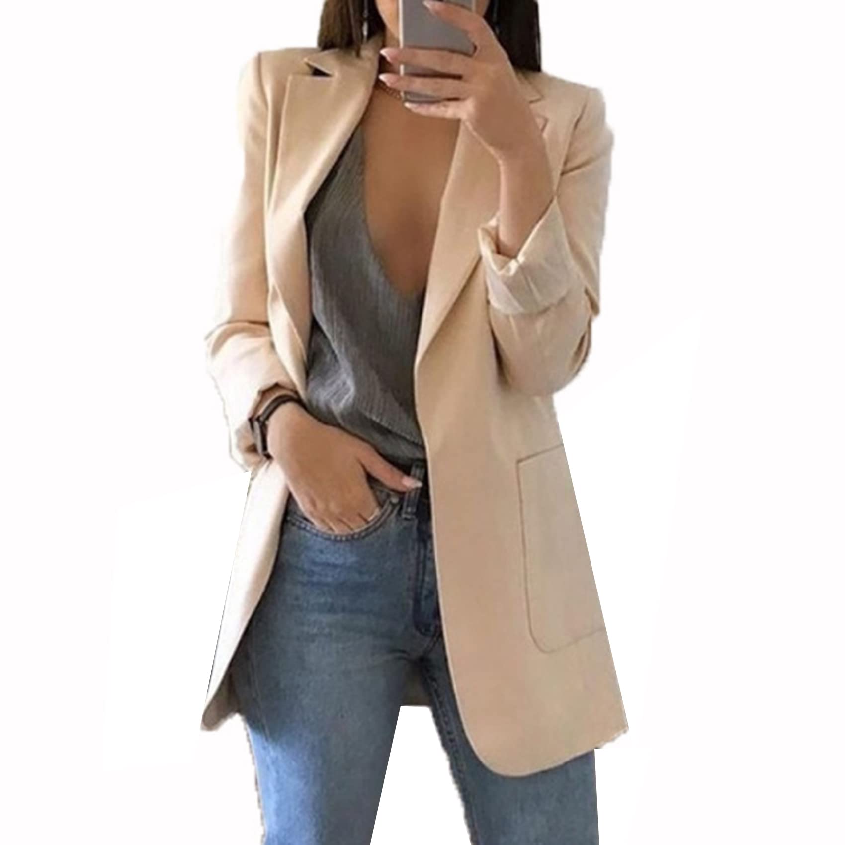 Nueva Ropa De Mujer, Abrigo De Chaqueta De Punto De Lana De OtoñO E Invierno, CóModo Y CáLido