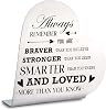 Inspirational Quotes Desk Decor Gifts For Women Best Friend Encouragement Cheer Up Gifts Office Inspiring Positive Plaque Stainless Steel Stand For Cowoker Motivational Sign For Son Daughter Birthday