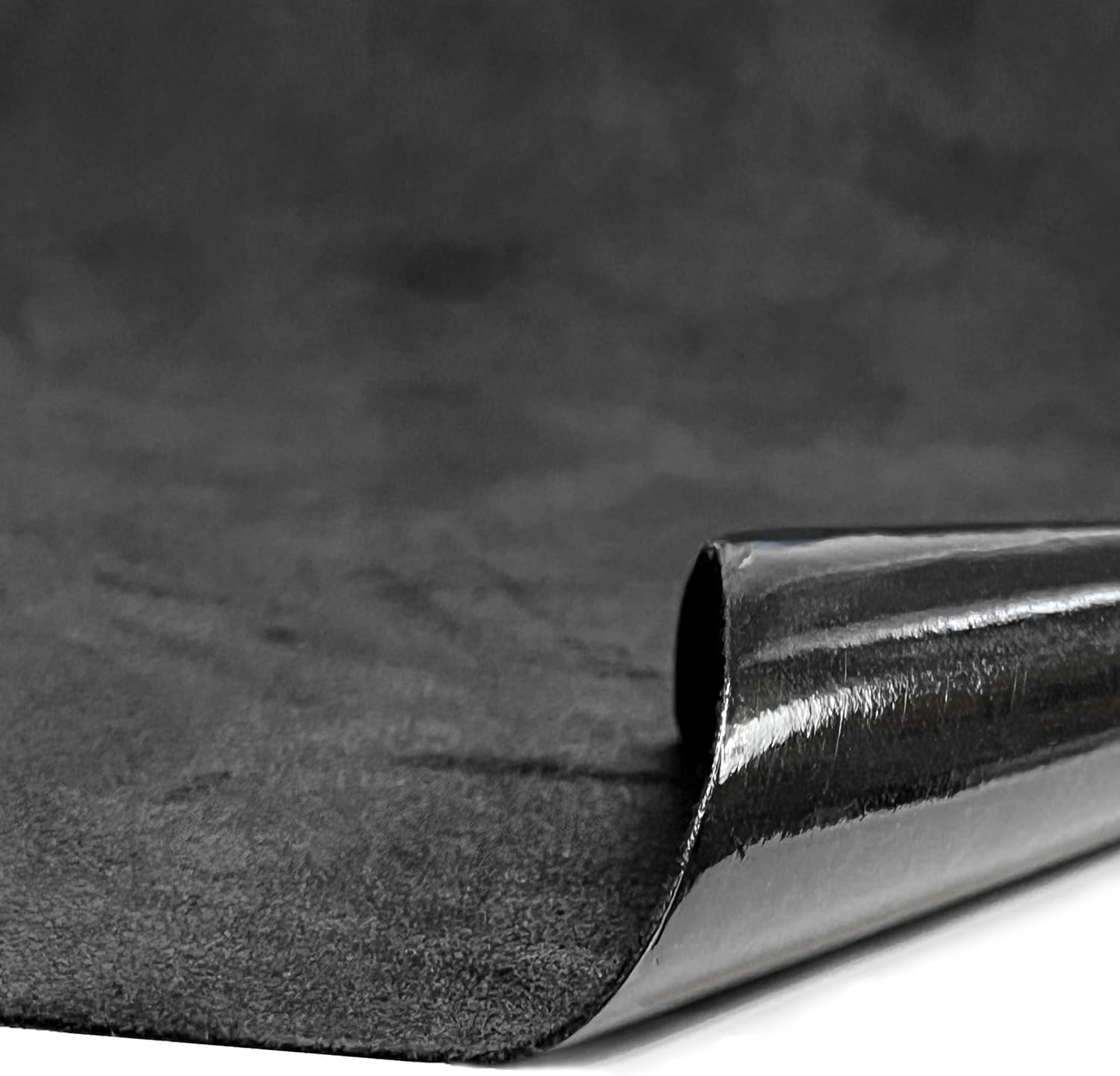 Mikrofaserstoff Selbstklebend für Cockpit, Wildleder Optik Kunstleder,Kunstleder Wildleder Optik Stretch Dehnbar Stoff Velours,300 * 150cm (Schwarz)
