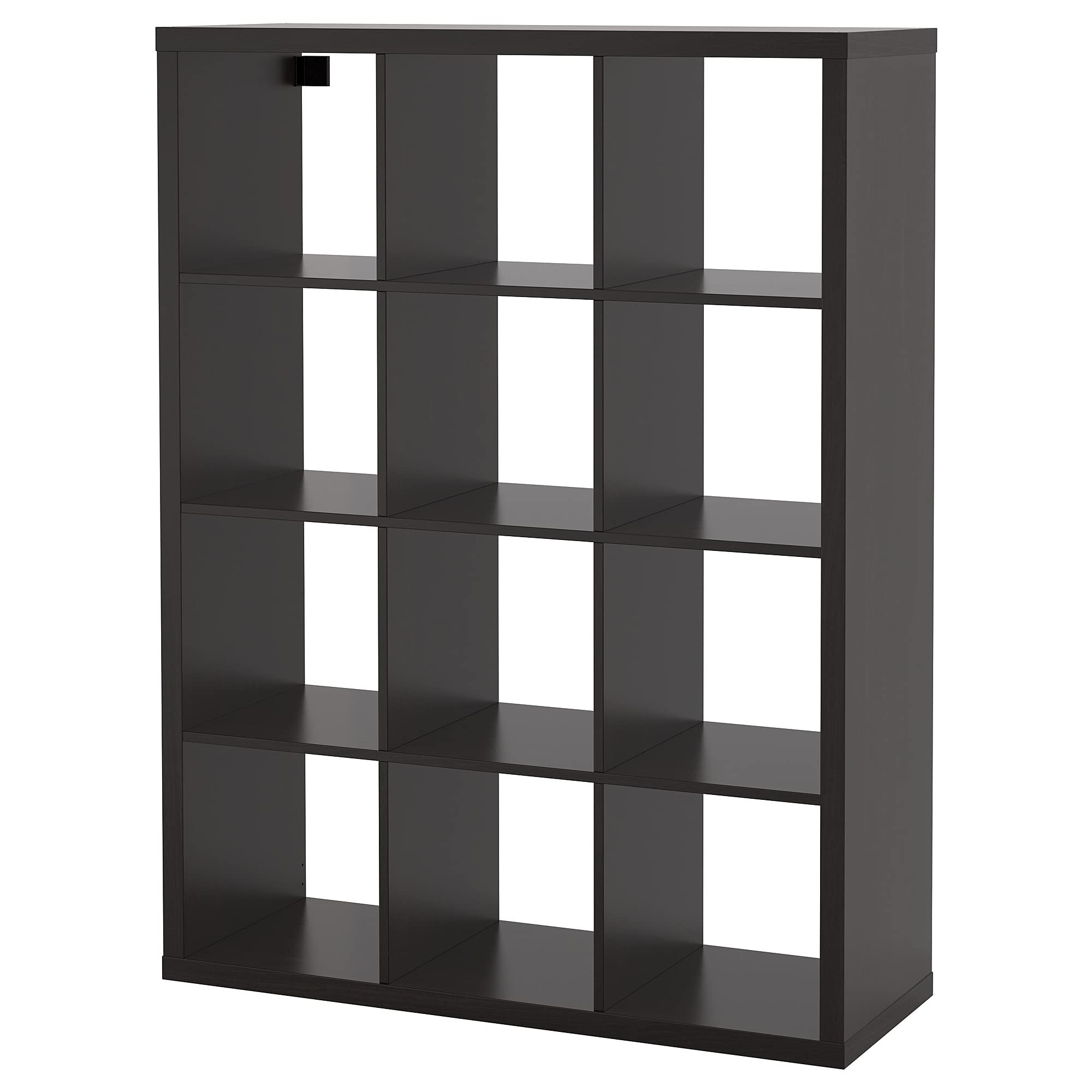 Kallax étagère de rangement ProTuning noir et marron de 112 x 147 cm