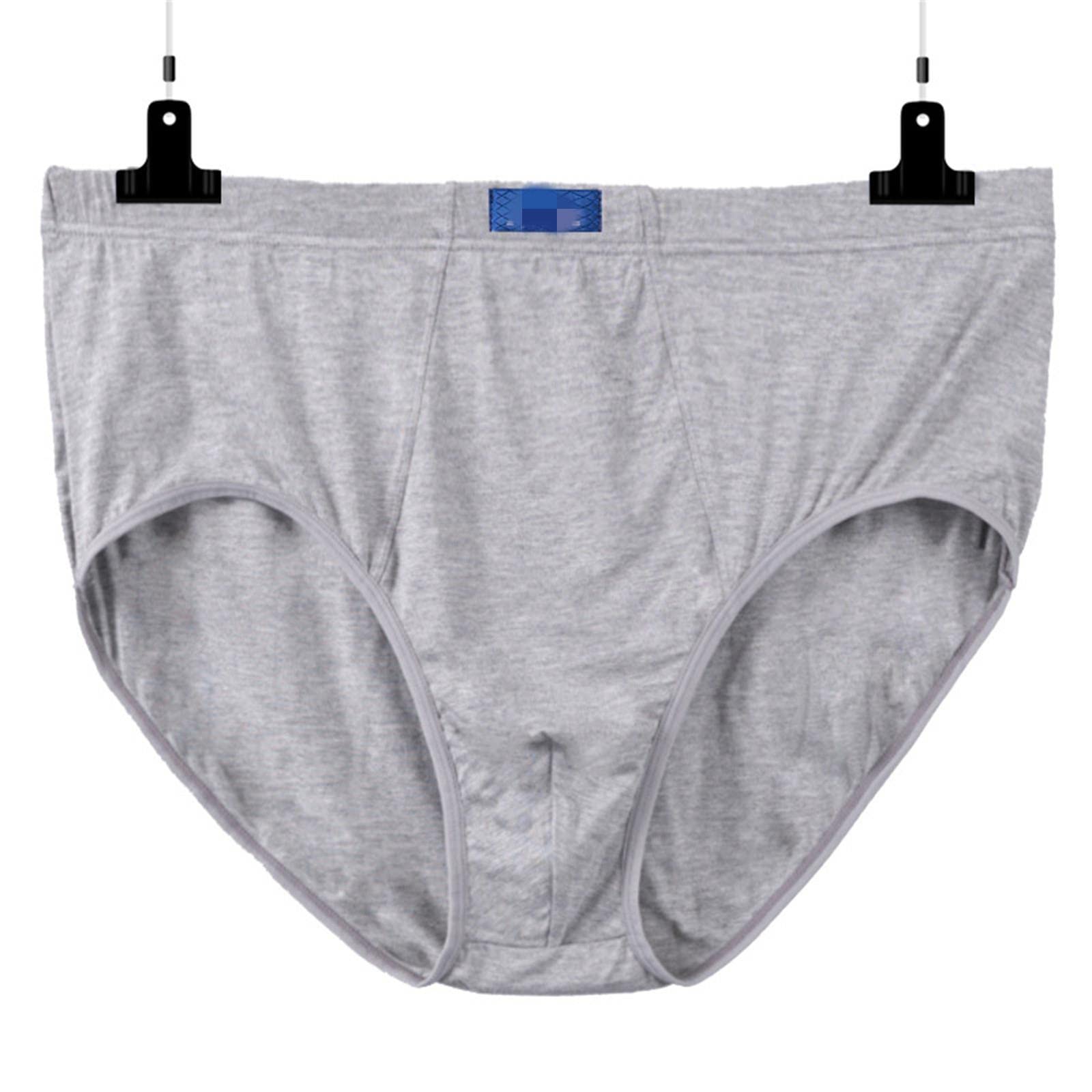 Ropa Interior Masculina Arrances De Ropa Interior Masculina Modal De Tamaño Grande 8XL-XL-5 Grey,4XL