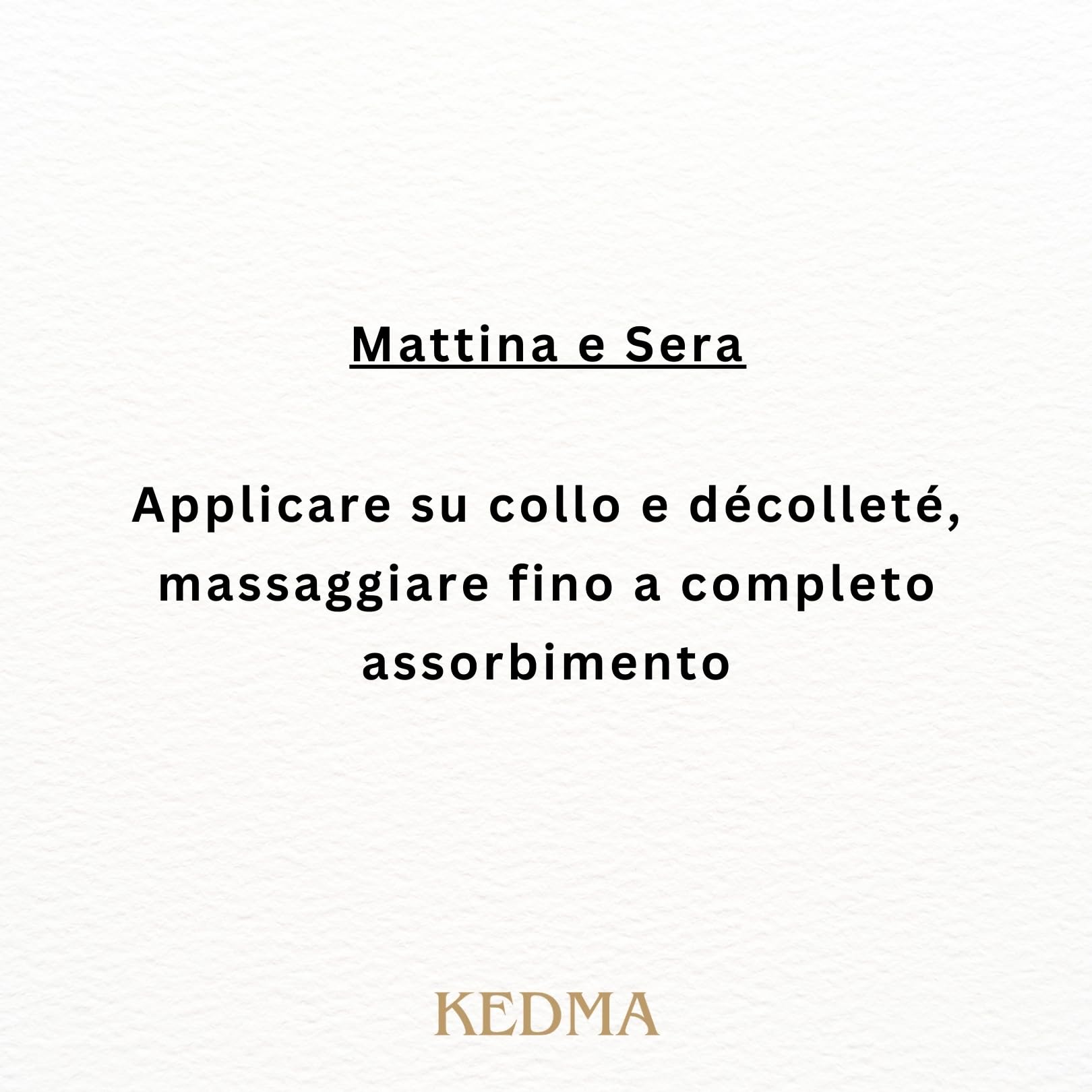 KEDMA - Crema Collagene Collo & Décolleté ai Minerali del Mar Morto - 50g | La crema al collagene idrata collo e décolleté e aiuta a migliorare l'aspetto di compattezza e levigatezza.