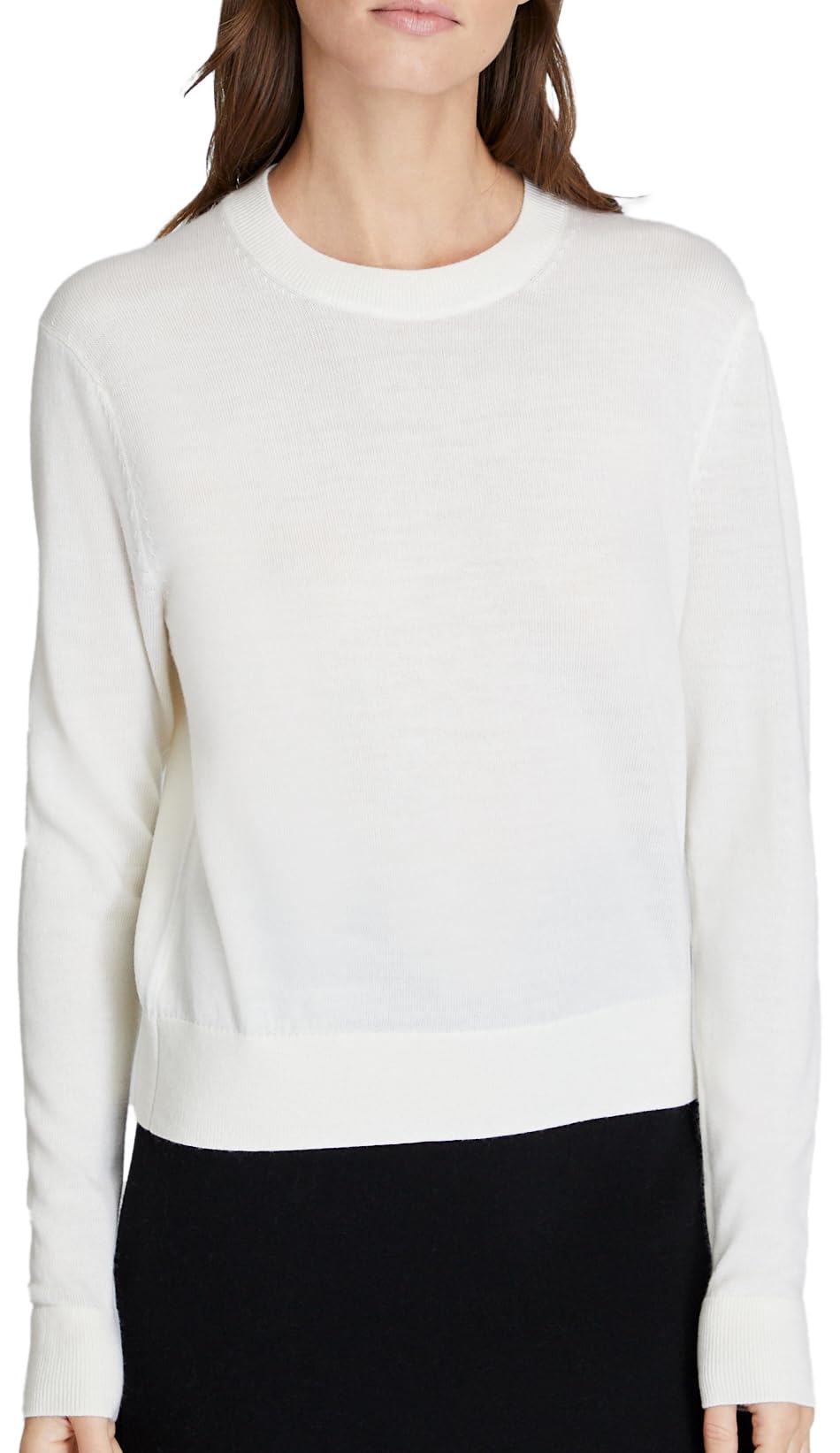 Club Monaco Womens Merino Crewneck Sweater