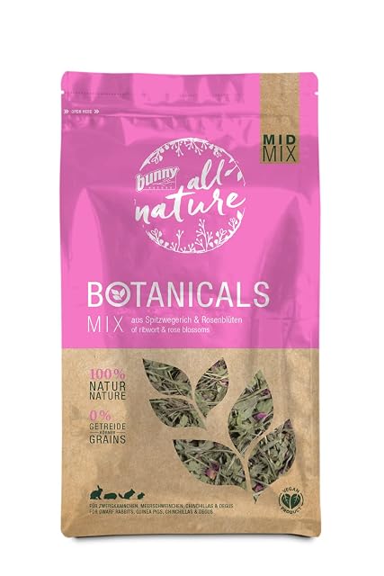 BUNNY BOTANICALS Mix BLANTEN Menor Y PETALOS DE Rosa 120GR