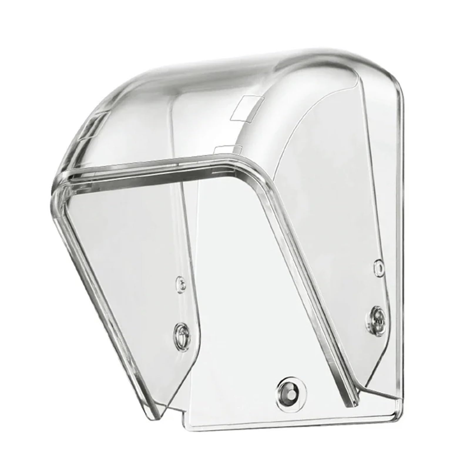 Gwyzax Transparent Door Bell Rain Cover 4Pc Doorbell Rain Cover Outdoor Box Wireless Rainproof Box