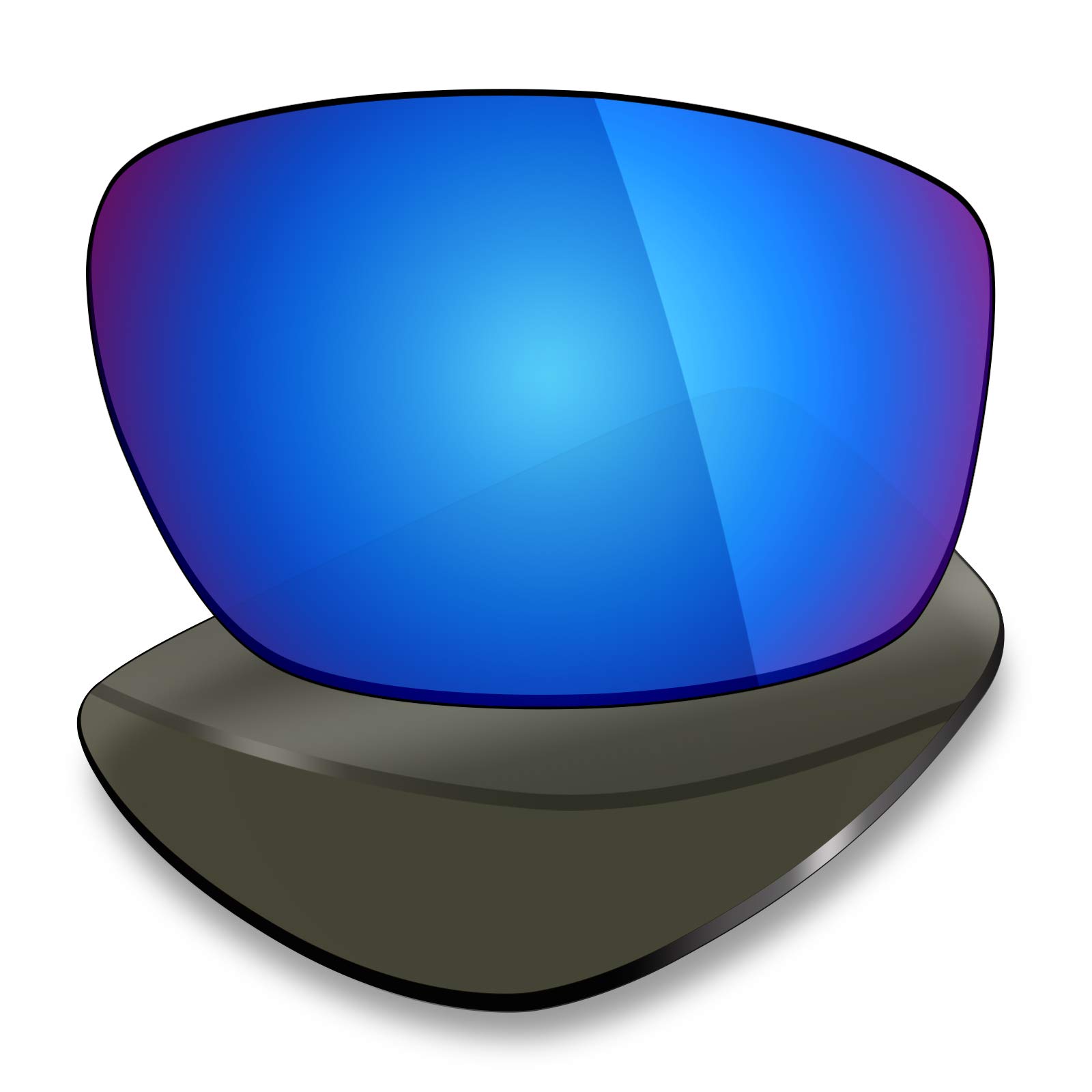 Mryok Polarized Replacement Lenses For Revo Bearing RE4057 – Anti-Scratch, UV Protection, Silver Titanium