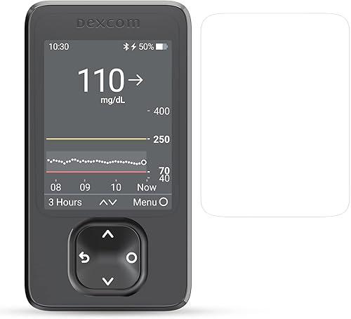 usastar-SNK Protector de pantalla de vidrio templado flexible premium para receptor DEXCOM G7 (2 unidades) usastar-SNK Protector de pantalla de vidrio templado flexible premium para receptor DEXCOM G7 (2 unidades)