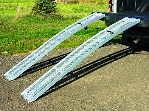 Yutrax 83-Inch Aluminum Extreme Capacity Truck, Utv/Atv Loading Arch Ramps - Pair, 2500Lb Capacity #TOP1