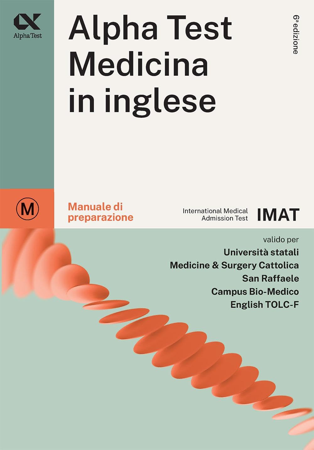 Alpha Test Medicina Inglese IMAT 2025-2026. Kit di preparazione. Con simulatore online (TestUniversitari)