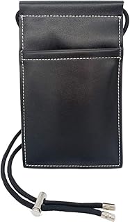 Porta forbici parrucchiere Marsupio parrucchiere Borsone per parrucchieri Borsa barbiere Marsupio porta attrezzi da parrucchiere pelle per strumenti da parrucchiere Nero