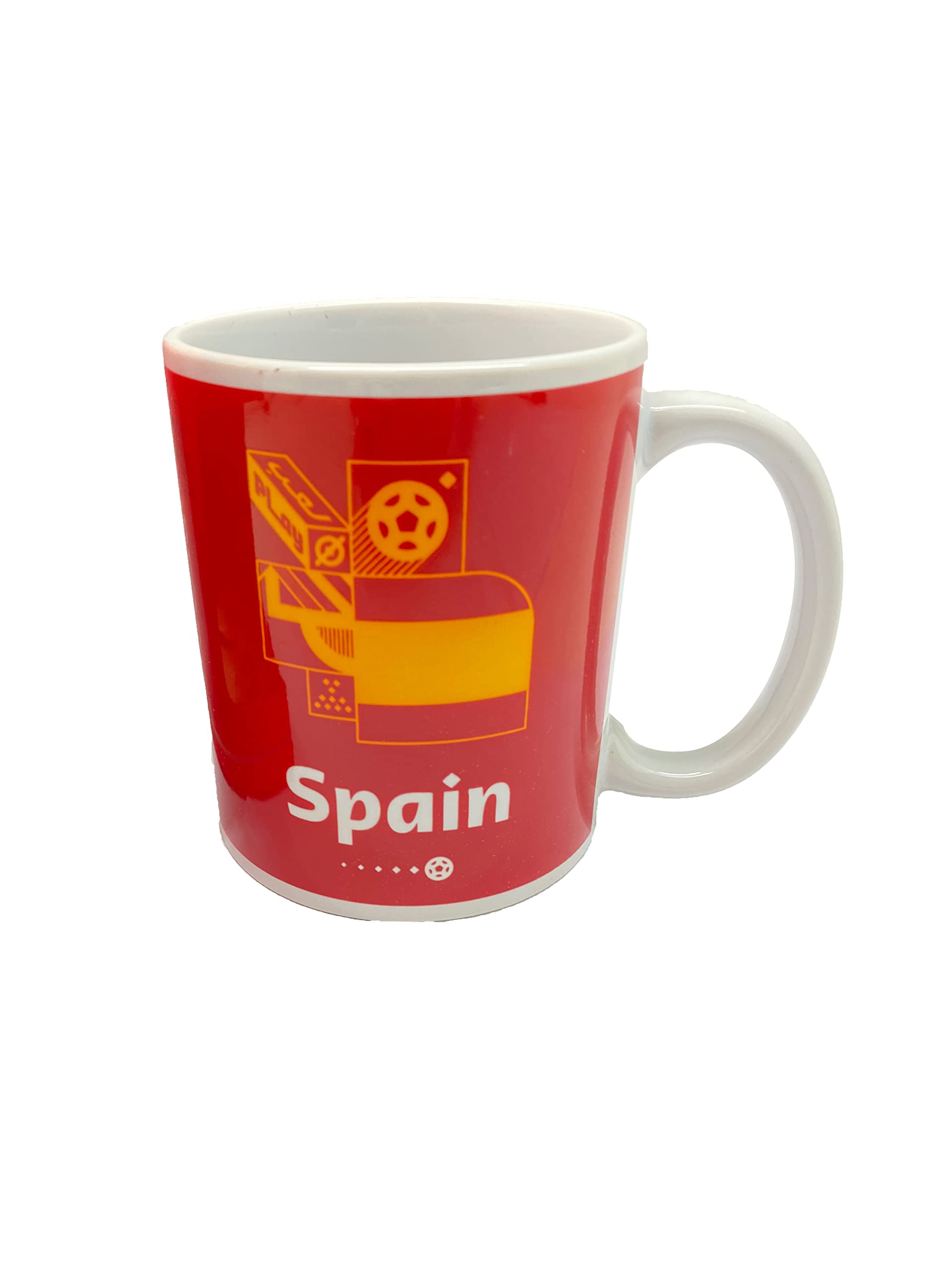 FIFA 2022 Country Ceramic Mug 11oz Spain, 12656
