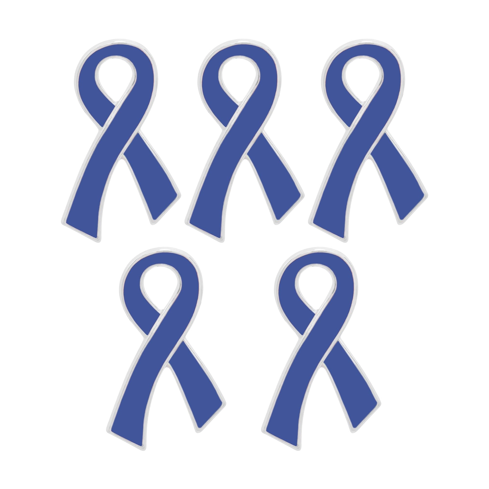 Ribbon Pins 1/5/25/100 for Cancer &amp; Disease Awareness - Various Causes - Bulk Quantities Available for Support Groups and Fundraising