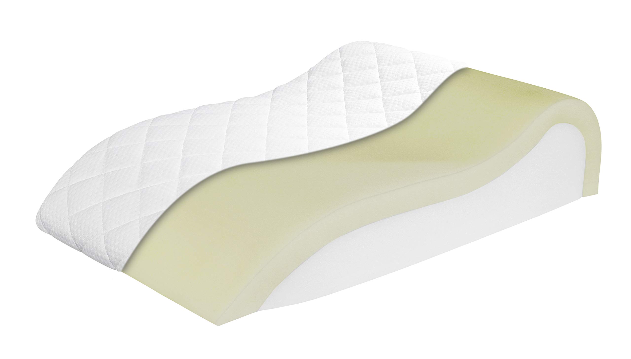 Traumnacht Exclusivo cojín ortopédico para Las Venas con Espuma viscoelástica, 40 x 68 x 16,5 cm