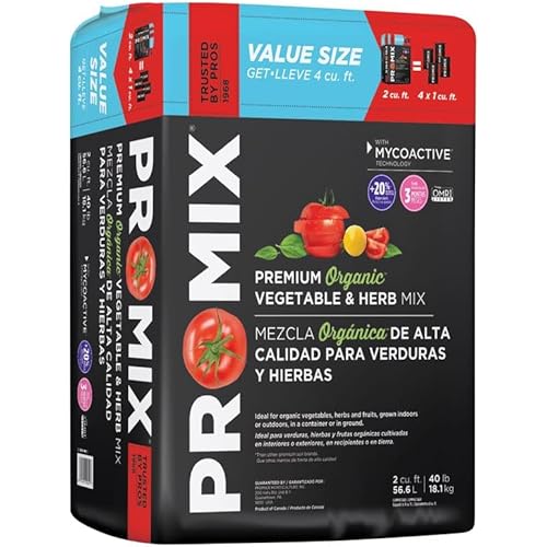 Premium Organic Vegetable & Herb Mix (2 cu. ft.) Promix Soil