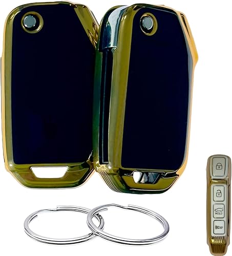 REPROTECTING Funda para llavero de TPU compatible con Kia Forte Soul Sorento Sportage Telluride Cerato K5 Sports GT NIRO 2019-2023 (solo apto para