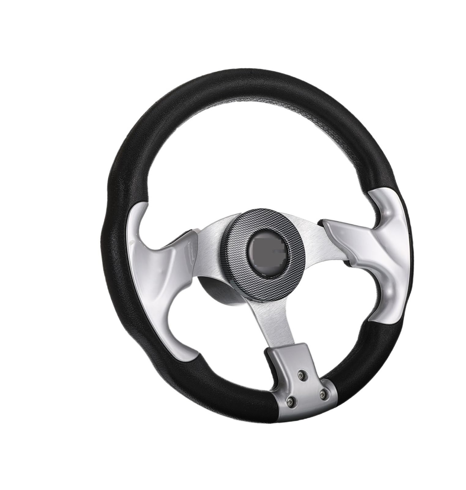 ZGYDNM Ship steering wheel Aluminum Alloy Speed Boat Steering Wheel Helm Steer System Universal Pontoon Automobile Interior Replacement Part Comfortable, TYPE1