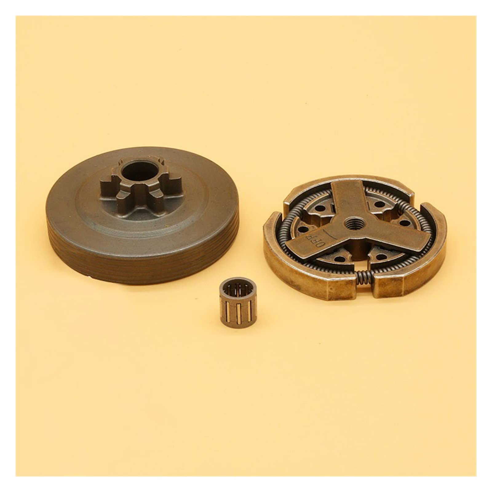 ZEKICE Tambor de Embrague 3/8 y Embrague y cojinete de Agujas Compatible con Motosierra 3800 38CC repuestos