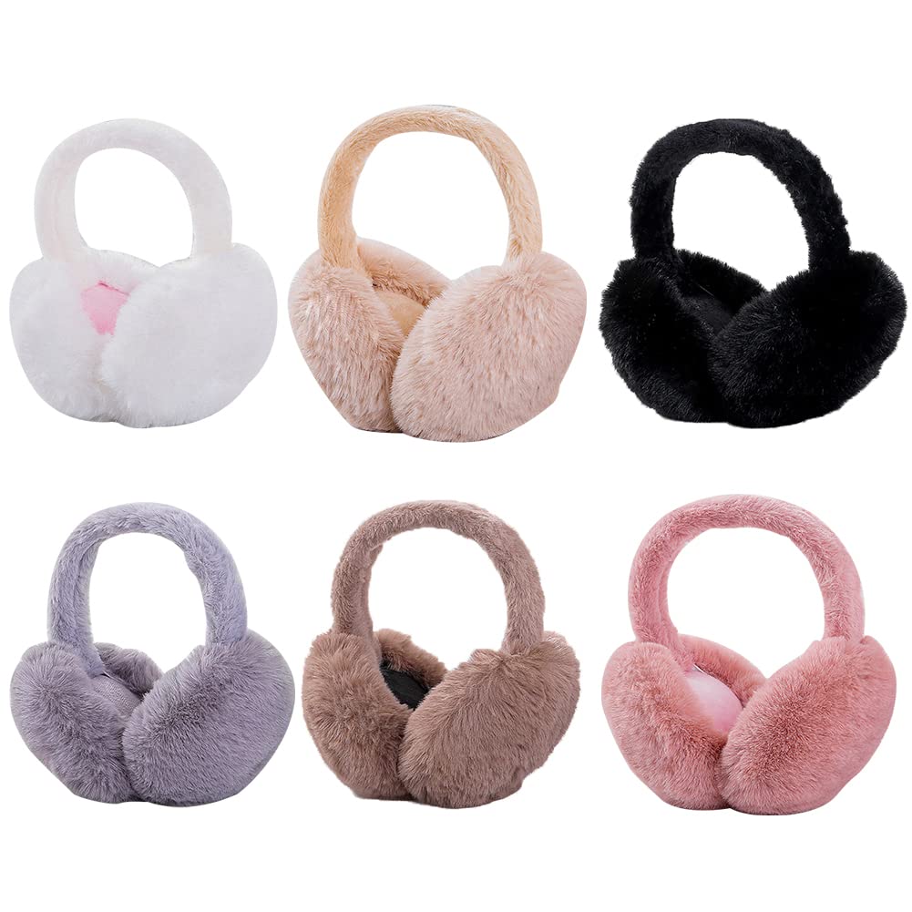 Cache-oreilles Enfants En Fausse Fourrure – Lot De 2, Chauds Et Réglables