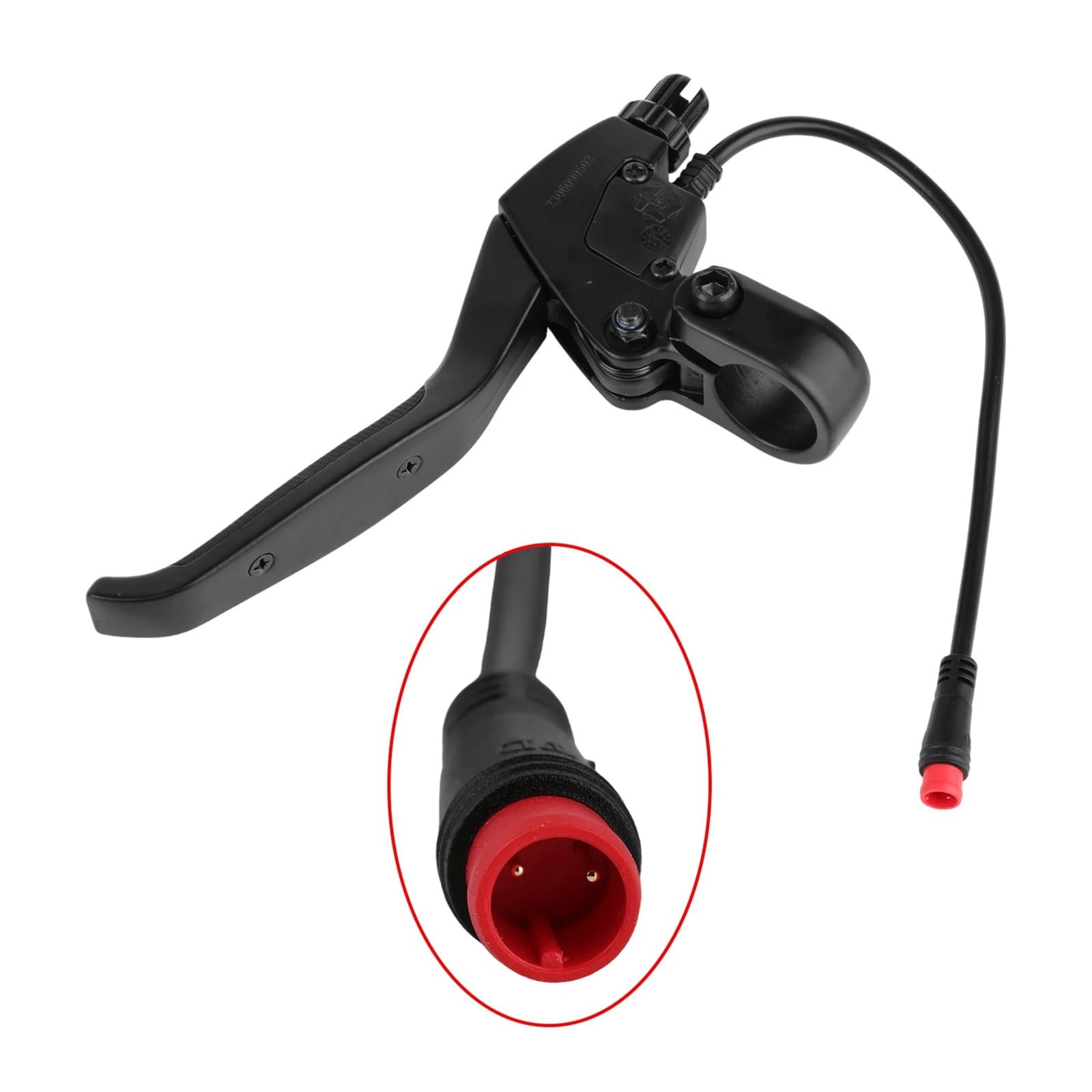 Leva del freno sinistra/destra in lega di alluminio compatibile con le parti accessorie di ricambio della maniglia dello scooter elettrico KUGOO M4 / M4 Pro(1 Pair)