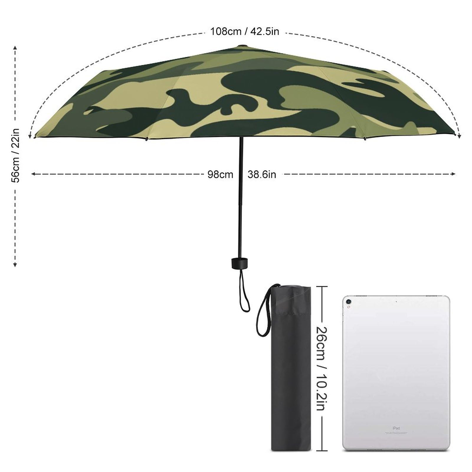 PORTER カモフラージュ 折りたたみ傘 前原光榮商店 x PORTER(前原光榮商店 x ポーター) FOLDING