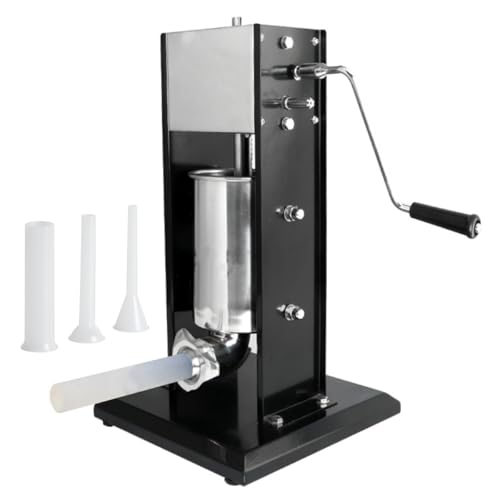 Tellier Vertical Manual Filler Sausage Stuffer, 20-Pound