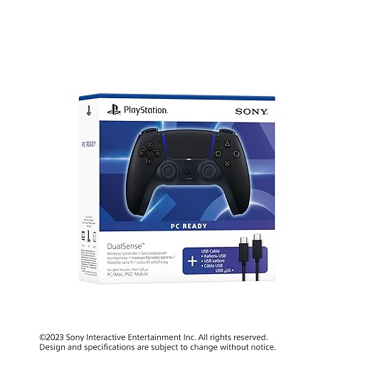 DualSense Wireless Controller with USB Cable