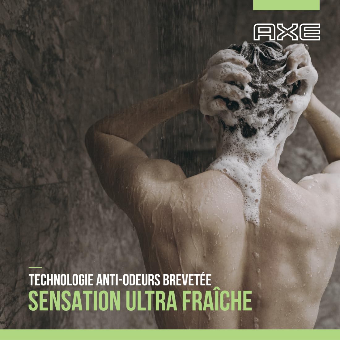 AXE - Duschgel für Herren, 5-in-1, Wild – 24 Stunden feuchtigkeitsspendend – 87% Inhaltsstoffe natürlichen Ursprungs – Duft Mojito & Zedernholz (12 x 250 ml)