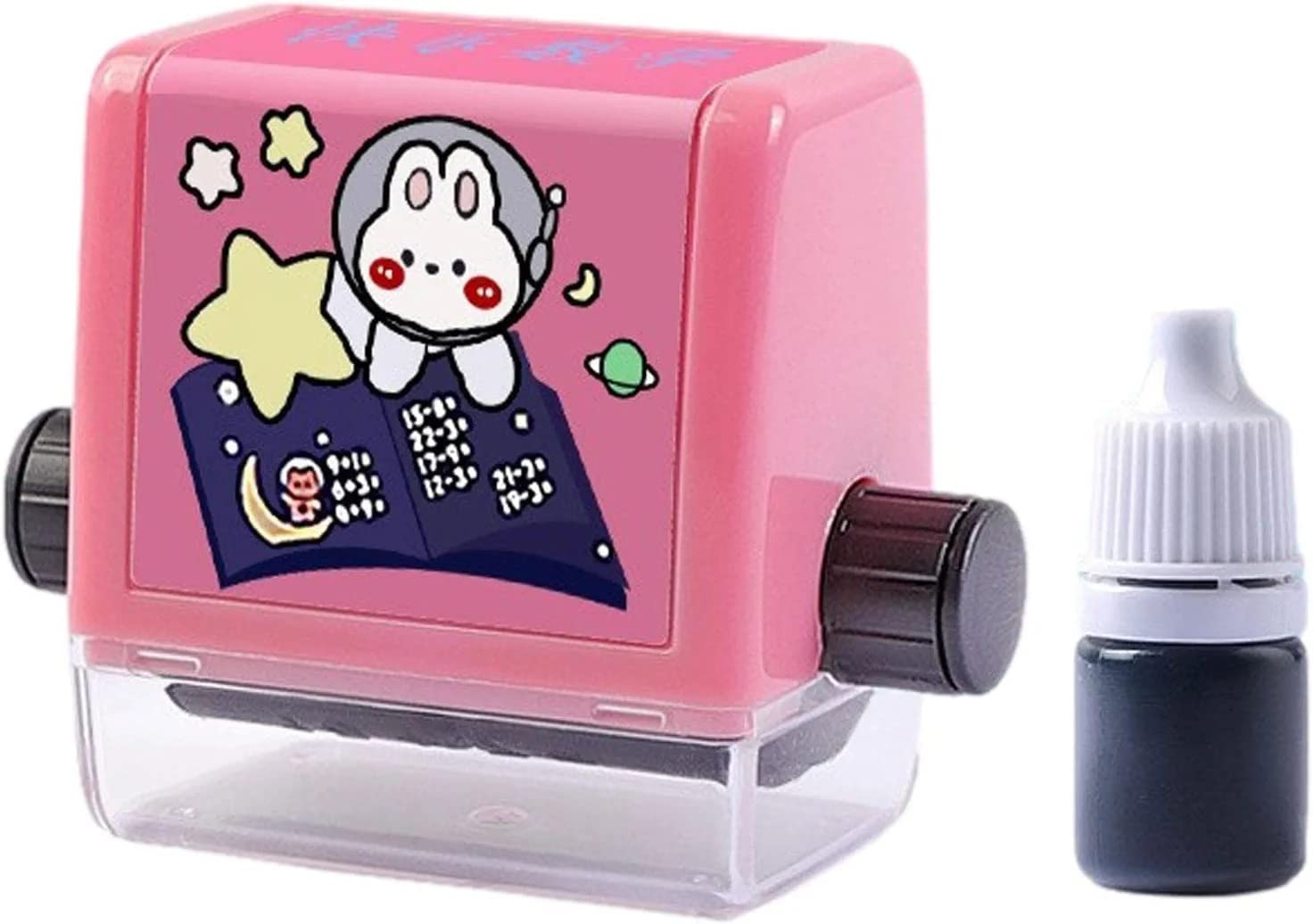 KC Mart (Pack of 1,Multi) Roller Digital Teaching Stamp,Addition&Subtraction Roller Stamp,Within 100 Teaching Math Practice Questions for Preschool Kindergarten Homeschool Supplies (All Arithmetic)