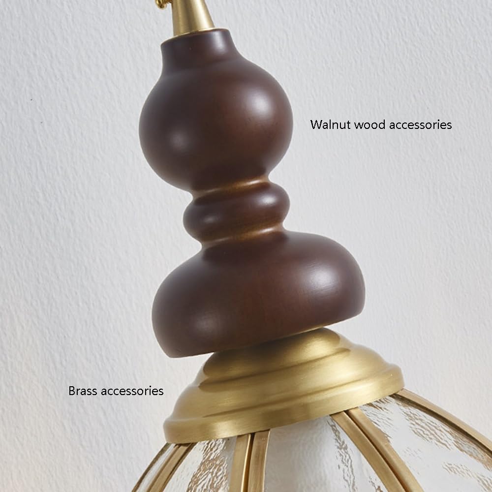 Suspension Papillon Enil, Lampe Suspendue En Bois Et Laiton E26