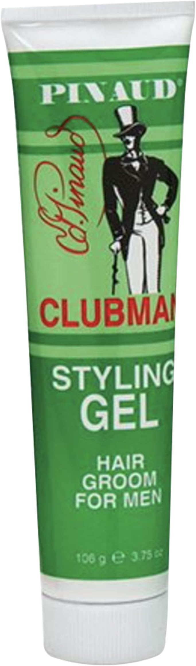 Pinaud Styling Gel Hair Groom for Men, Conditioning, Non-Greasy, 3.75 Fl Oz