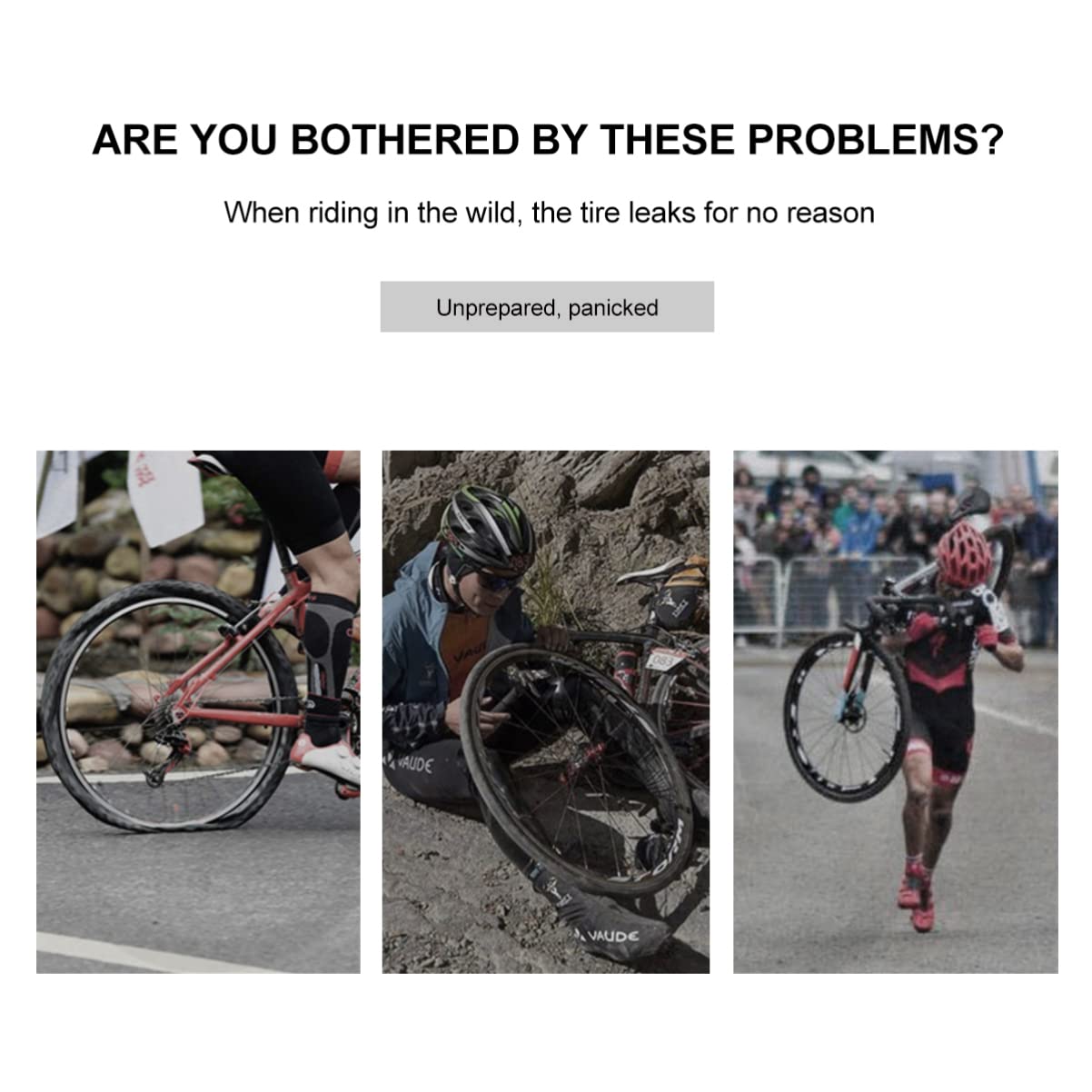 LIFKOME Self Adhesive Bike Tire Repair Patch Kit with Rubber Repair Patches Easy to Use Puncture Repair Tool for Inner Tube Convenient Portable for Emergencies