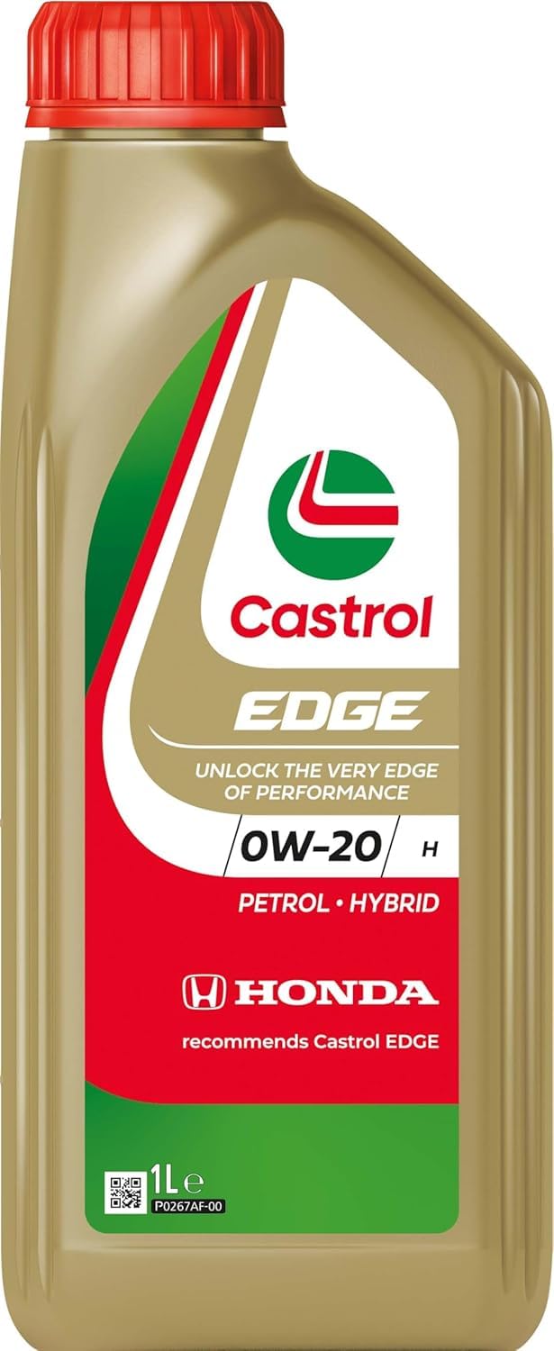 Castrol EDGE 0W-20 H, Advanced Fully Synthetic Engine Oil, Meets ACEA C5, API SQ & ILSAC GF-7 Specifications, 1L