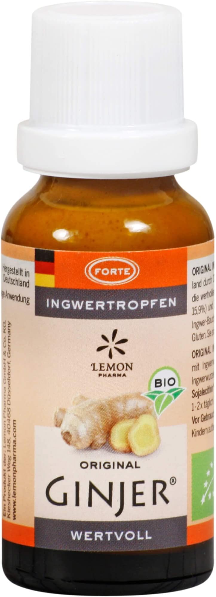 Ginger Ginjer Forte Drops 20 ml Drops