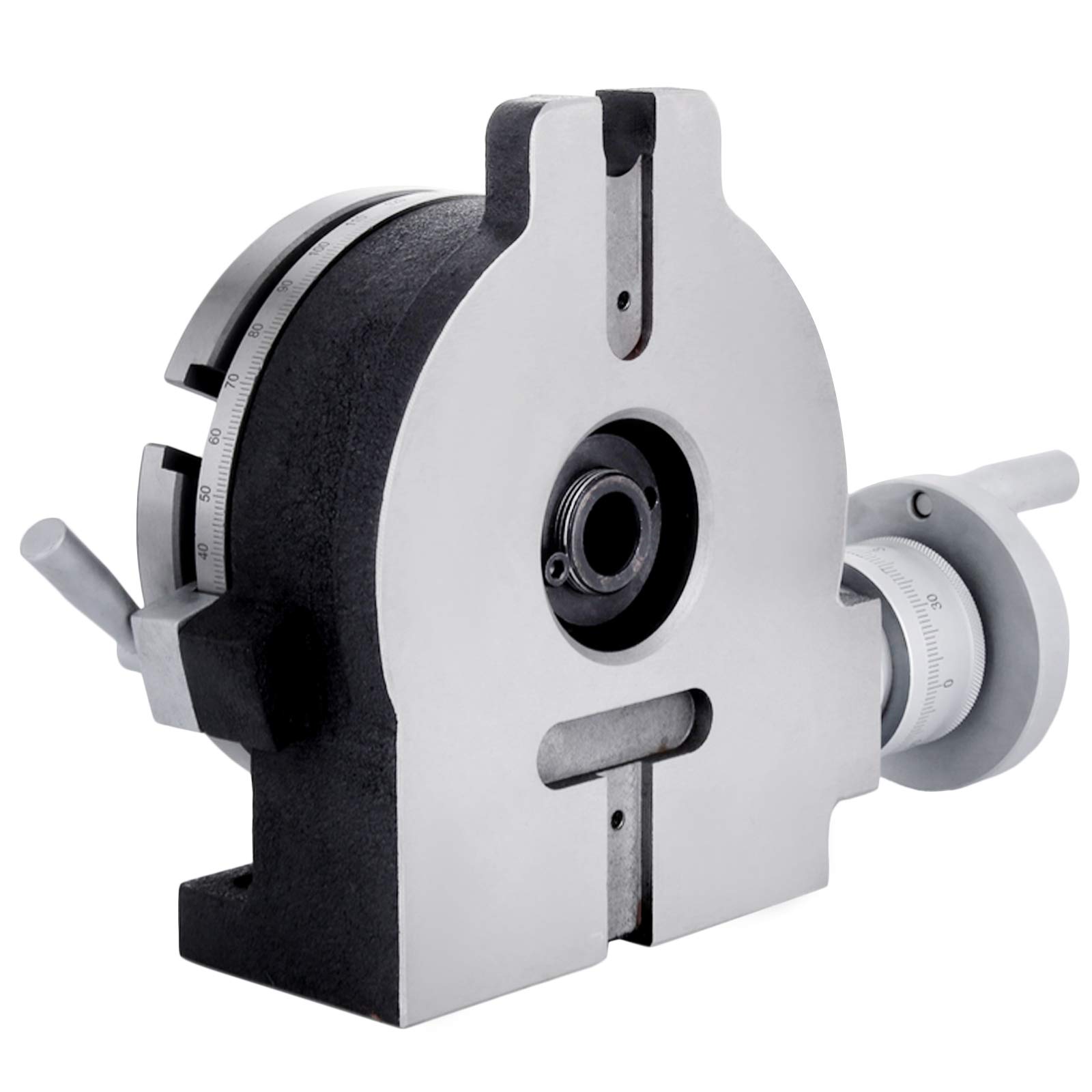 VEVOR Płyta indeksacyjna 150 mm, żeliwna płyta dzieląca, wysoka precyzja, idealna do frezarek pionowych/poziomych/stołów obrotowych/okrągłych prac tnących i wytaczania.