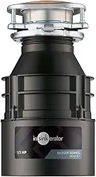 Triturador de lixo Badger 1 InSinkErator, preto