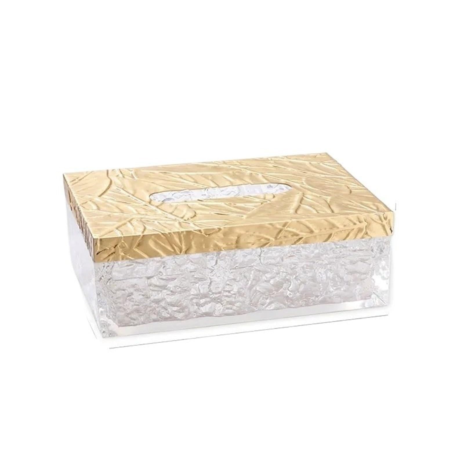 Fazzoletti di Carta Box Scatola for fazzoletti in resina di cristallo