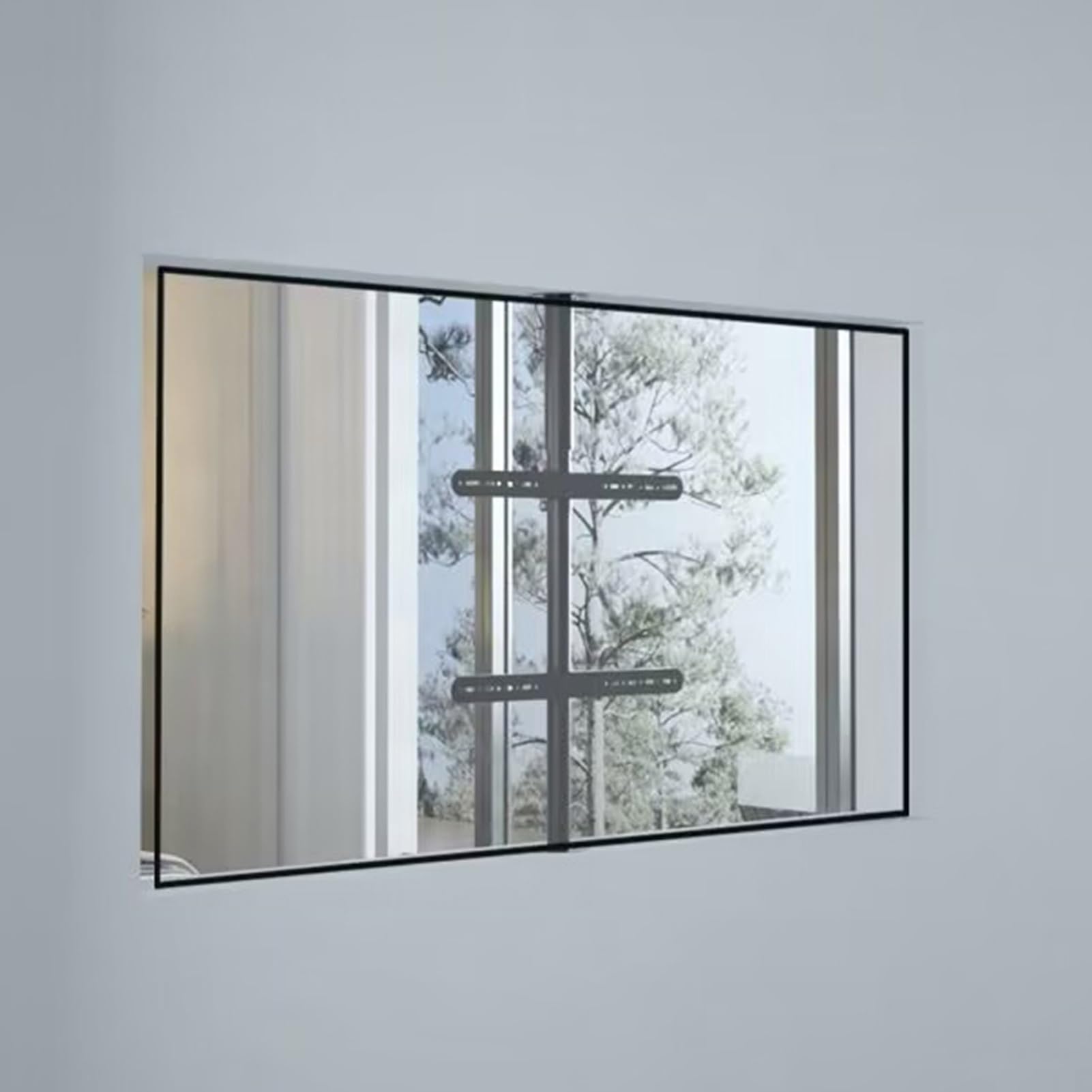Support de sol pour téléviseur LCD réglable en hauteur 200-295cm