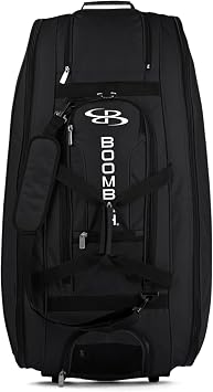 Boombah Beast Rolling Bat Bag - Multiple Color Options - Holds 8 Bats, Glove and Shoe Compartments