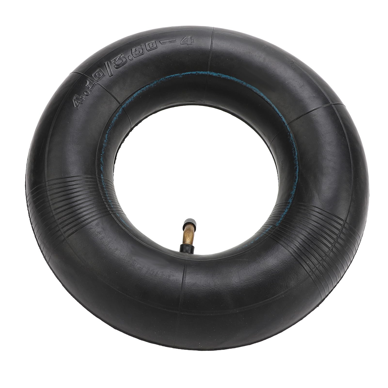 Naroote 4.10/3.50-4 Camere D'Aria in Gomma per Carrelli per Carrelli da Giardino Trattori Spazzaneve, Resistente Agli Urti, 2 Pezzi Tubi di Ricambio per Tosaerba, Carrello Manuale, Stelo della Valvola
