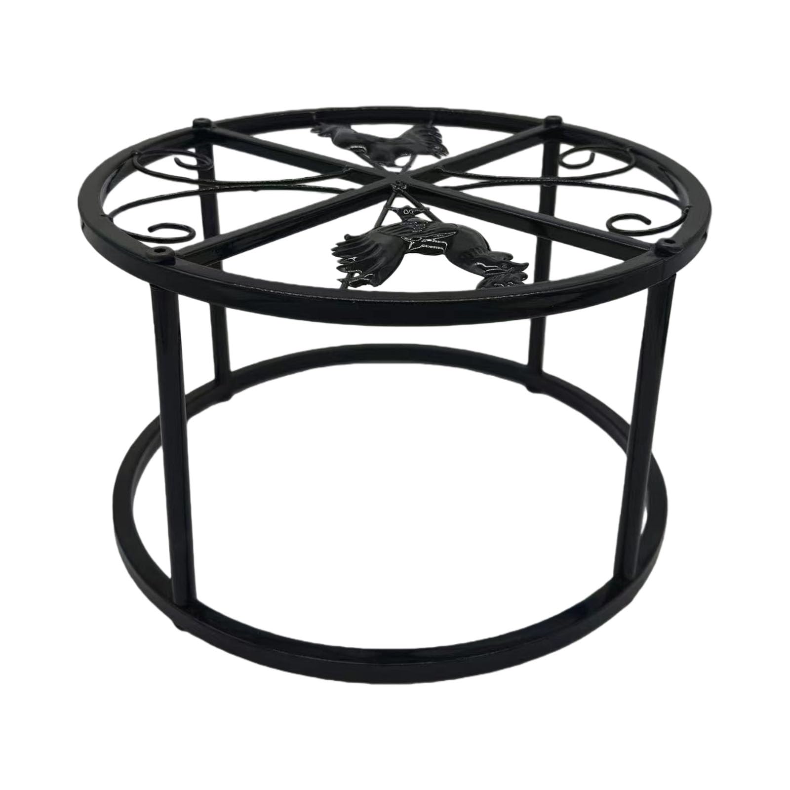 Soporte de Base de comedero de Aves de Corral antiresiduos, Montaje rápido para Patios de Granja, Accesorios de alimentación, Soporte de comedero de Aves de Corral Aire Libre