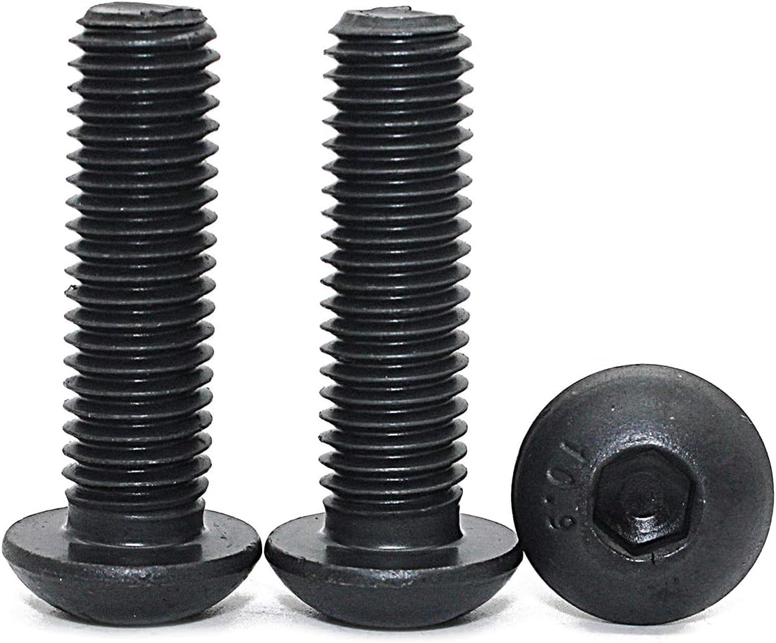 Sourcing Map M4x8mm Flanged Socket Head Cap Screws, 20pcs 8.8 Grade - View #9