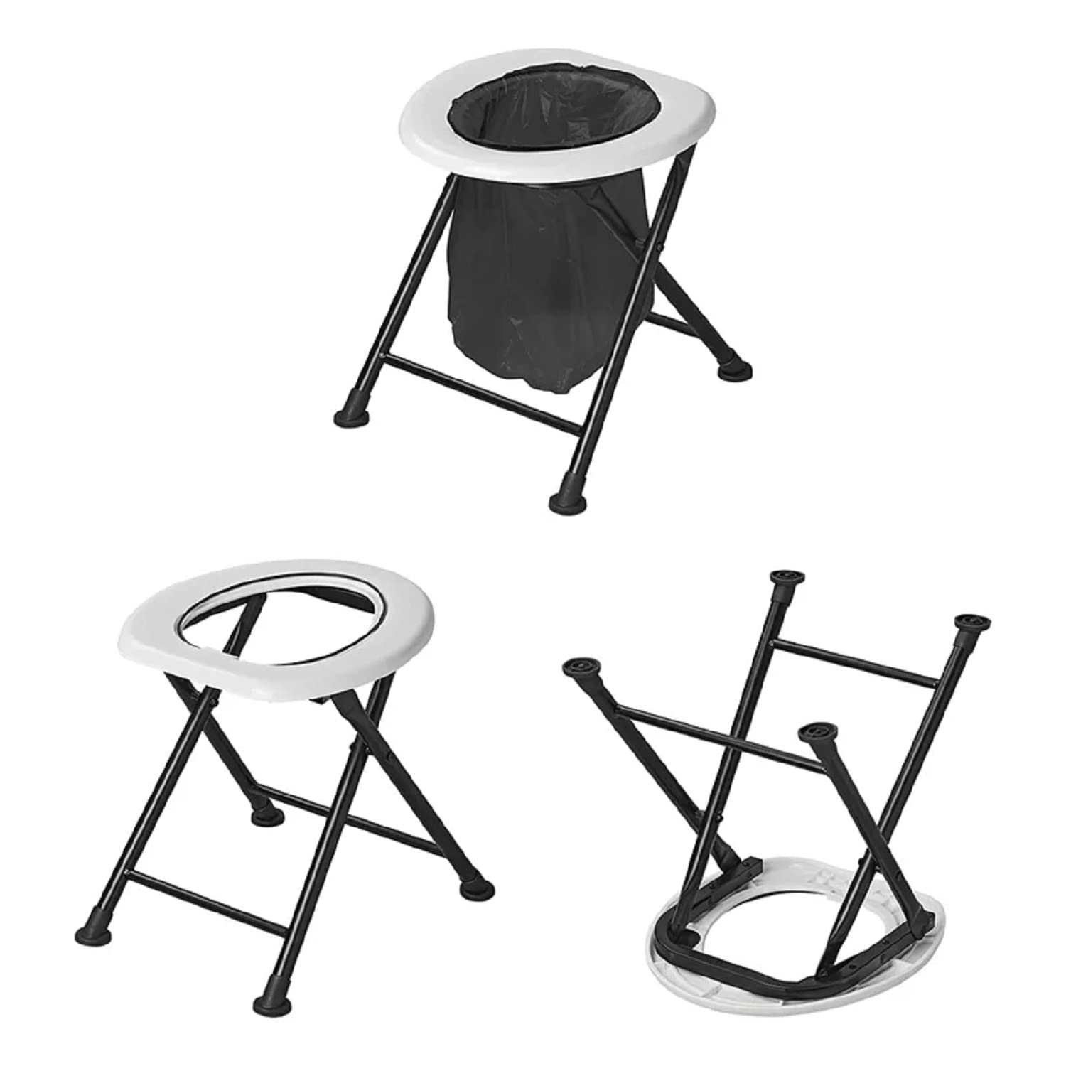 PROPLUS Toilettes de camping pliables 370411
