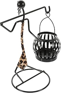 FOMIYES Metal Tealight Candle Holder Wire Candle Holder Abstract Human Figurine Votive Stand Table Centertpiece for Outdoor Party Home