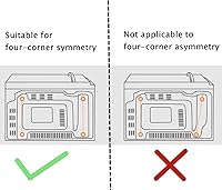 Vista 4 de Soporte de Pared Plegable y Retráctil de Acero Inoxidable 304 para Microondas, Soporte de Pared Plegable para Horno de Microondas para Accesorios
