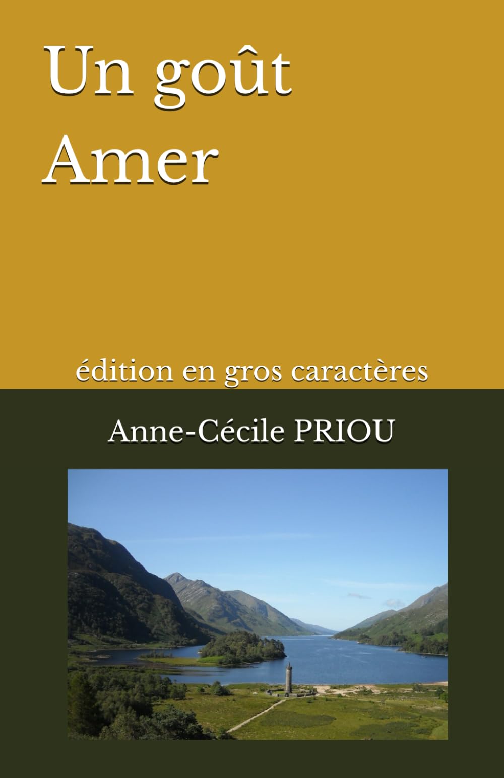 Un goût Amer: édition en gros caractères