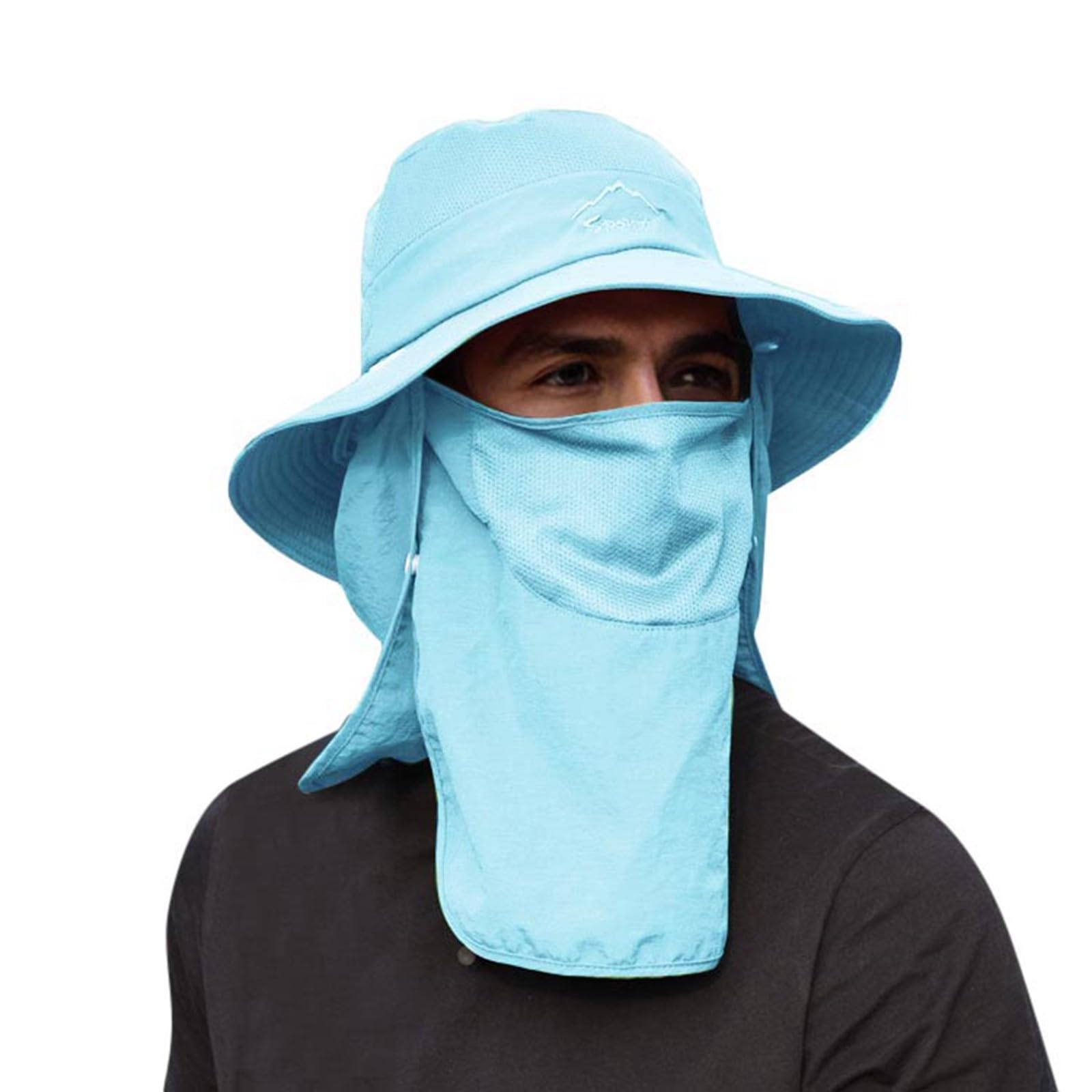 Cappello Da Sole Da Donna Con Foro Per Coda Di Cavallo, Tesa Larga, Ripiegabile, UPF 70+, Per Spiaggia E Giardinaggio
