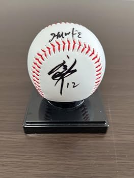 Amazon.co.jp: 福岡ソフトバンクホークス 嶺井博希 直筆サインボール