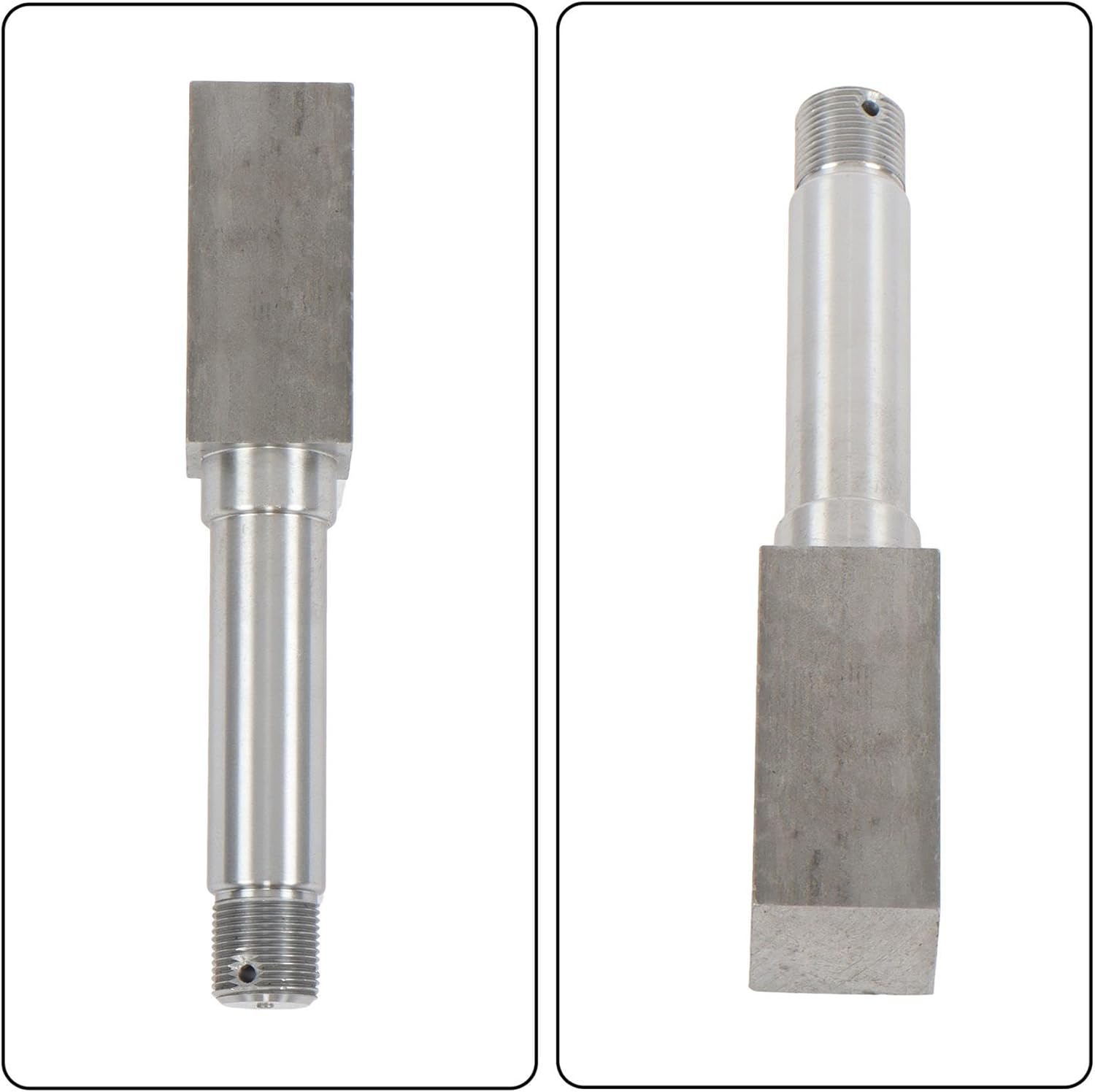 labwork 2 Sets 4 on 4 Inch Trailer Hub and 1-1/16 Inch Square BT16 Spindle with Trailer Bearing Kit